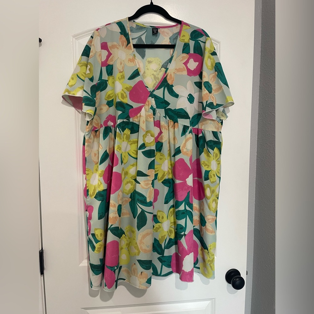 Floral Dress 2XL